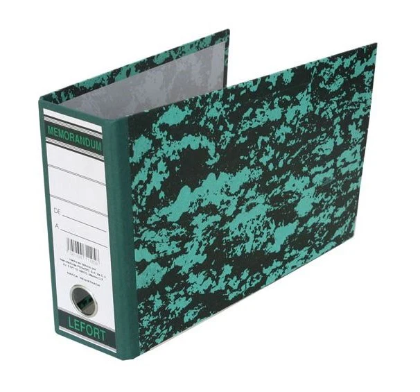 Registrador 2 argollas 2" Marmoleado Memorándum Lefort® 0004O [Pieza]