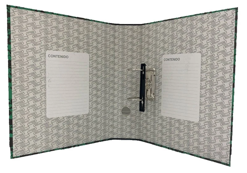 Registrador 2 argollas Economico 2" Verde Oficio Printaform® [Pieza] - Image 2