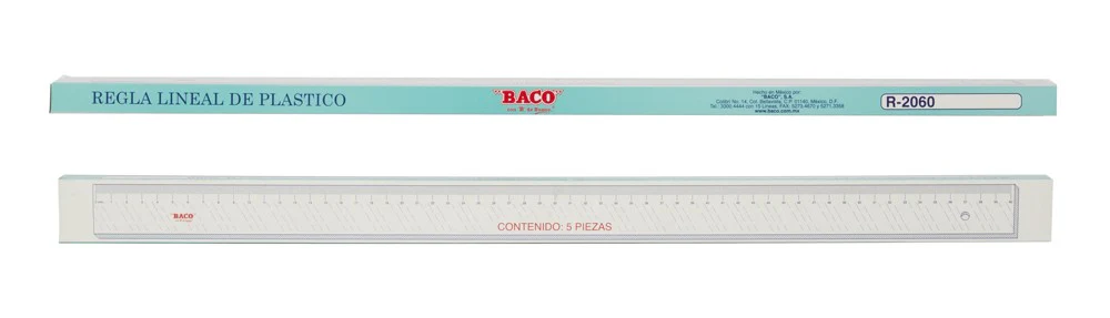 Regla Acrílico  Transparente Baco® [Pieza] - Image 11