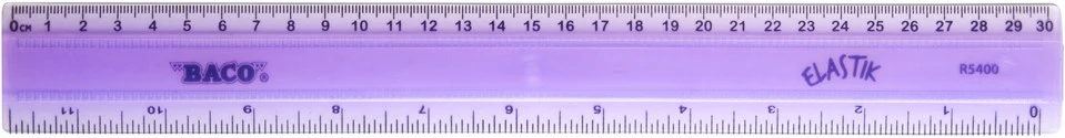 Regla Flexible Elastik R-5400 30cm Naranja Baco® RG018 [Pieza] - Image 3