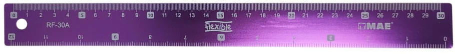 Regla Metálica 30cm Colores MAE® RF-30A [Pieza]