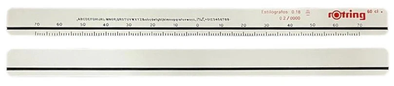 Regleta 060 Rotring® [Pieza]
