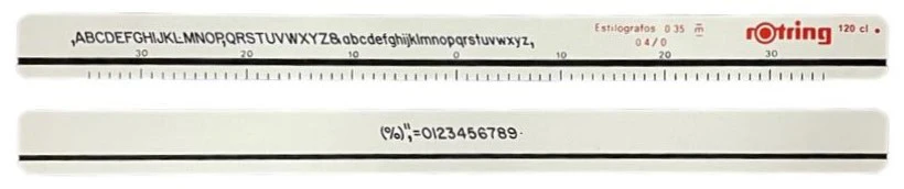 Regleta 120 Rotring® [Pieza]