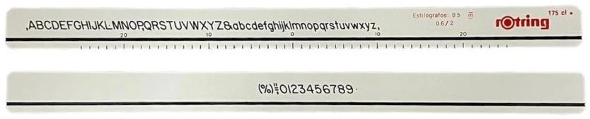 Regleta 175 Rotring® [Pieza]