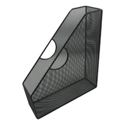 Revistero Malla Metálica Negro 29×25×7½cm Nextep® NE-164 [Pieza]