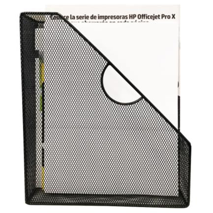 Revistero Malla Metálica Negro 29×25×7½cm Nextep® NE-164 [Pieza] - Image 3