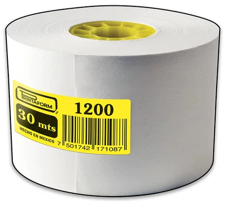Rollo p/Sumadora Satinado Blanco 45mm×30m Printaform® 1200 [Rollo] - Image 3