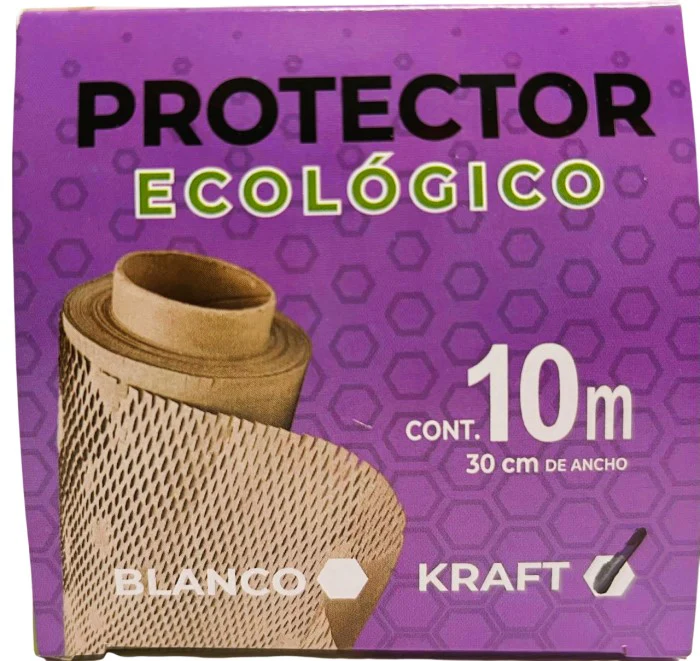 Rollo Papel para Empaque Tipo Malla Panal Kraft 30cm×10m TecnoEmbalajes® [Pieza] - Image 5
