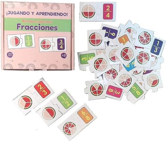 Rompecabezas Fracciones 40 Piezas DaccArT® [Pieza]
