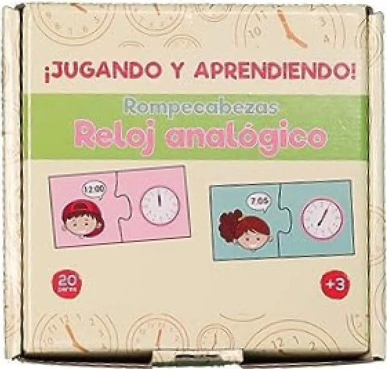 Rompecabezas Reloj Analogico 40 Piezas DaccArT® [Pieza] - Image 2