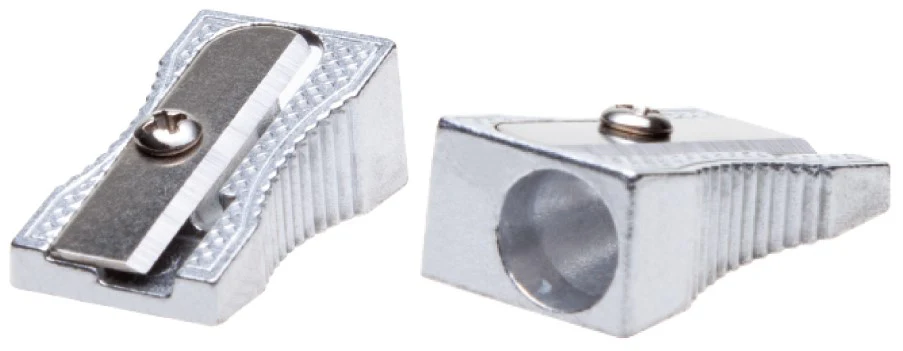 Sacapuntas de Metal Hacha Aluminio Barrilito® SPT07 [Pieza]