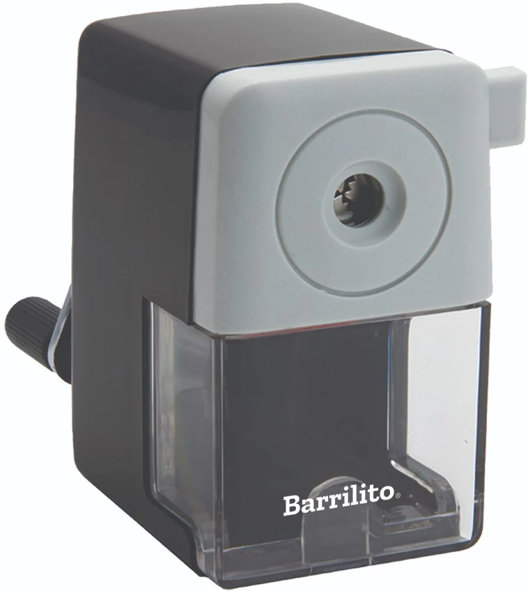Sacapuntas Semi-Automatic Manual Plástico-Metal Barrilito® 856 [Pieza]