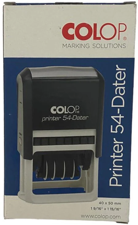Sello Fechador Tinta Auto 40×50mm Colop® PRIN54DA [Pieza] - Image 3