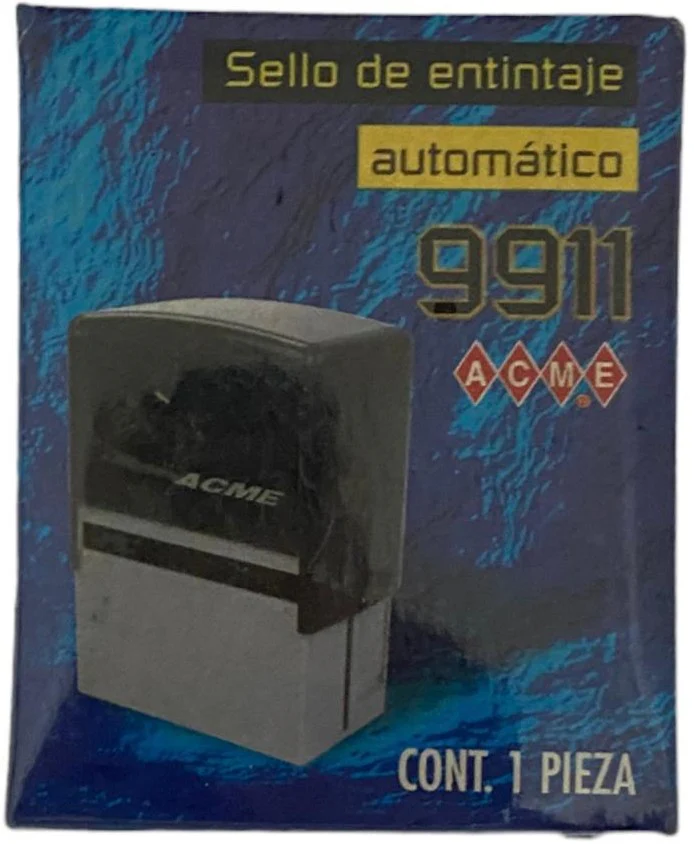 Sello Tinta Automática Printer 38×14mm Barrilito® 9911 [Pieza] - Image 2