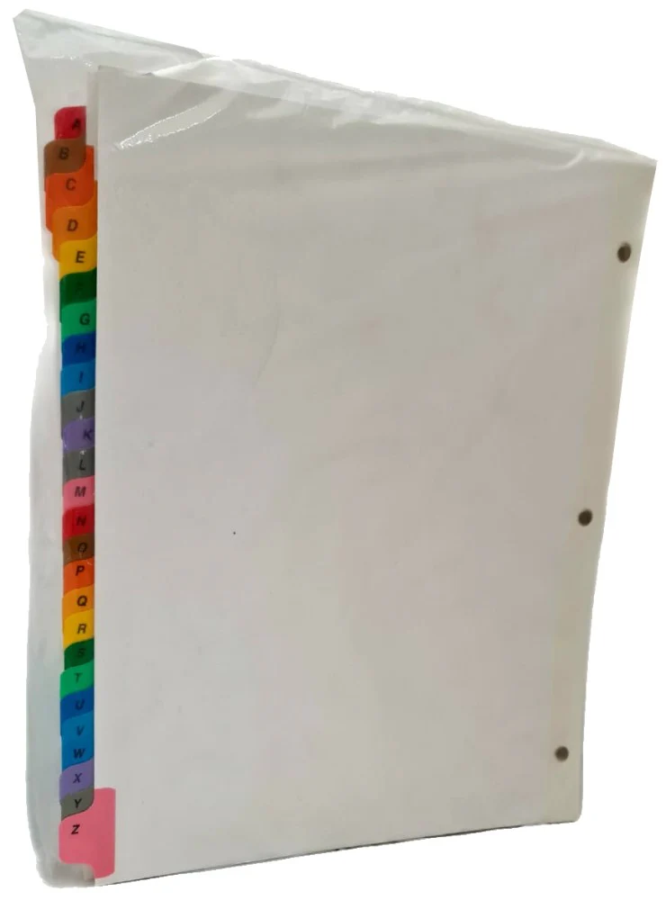 Separador Hojas p/Carpeta Blanco colorTap  Carta Proesa® [Bolsa de plástico] - Image 6