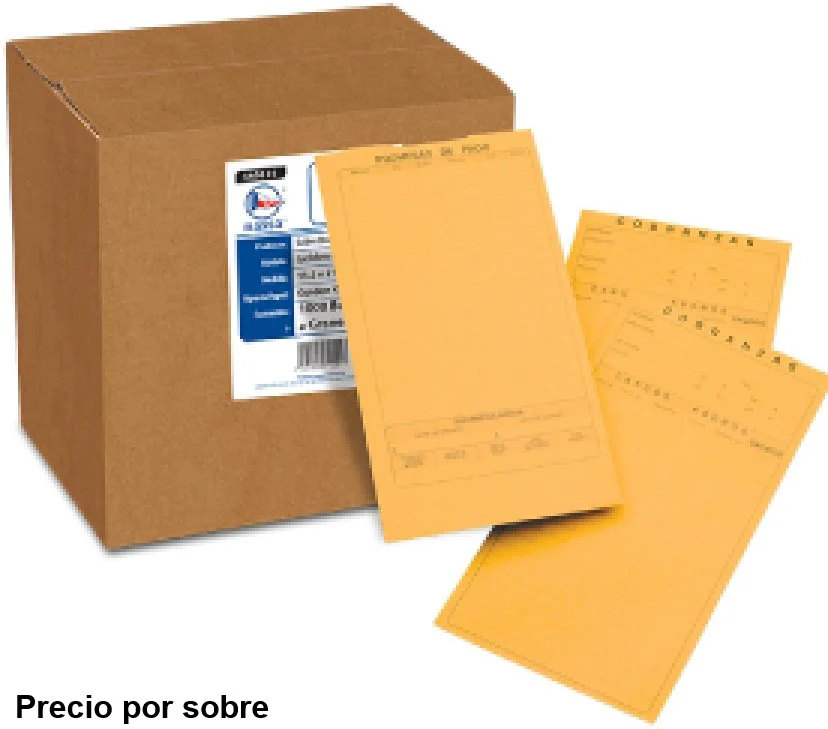 Sobre Bolsa Cobranza 1121 60kg Golden Kraft 11.5×21cm Nassa® IA0115 [Sobre] - Image 2
