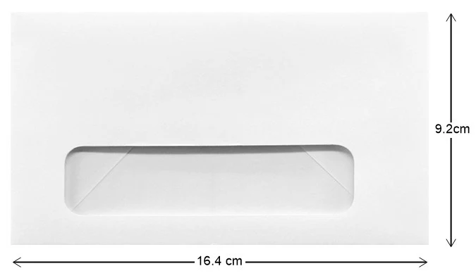 Sobre c/Ventana Outlet Celo-Boston caja c/500 50kg Blanco Bond Carta 6¾ Nassa® HA0079 - Image 2