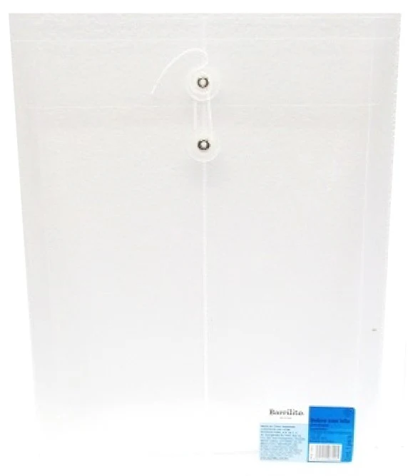 Sobre p/DocumentoPlástico Vertical c/Hilo Transparente Oficio Barrilito® SBO. [Pieza]