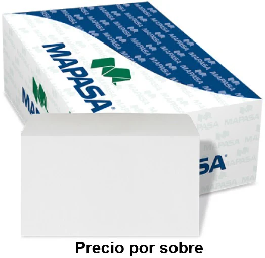 Sobre Plus Ultra C. 54kg Blanco Bond Carta 6¾ Mapasa® HA0029 [Sobre]