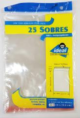 Sobre Poliprop c/Adhesivo c/25 Cal30 22.5×29cm Ideal® 9704 [Pieza]