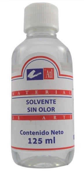 Solvente sin Olor Vidrio 125ml Rodin® [Frasco]