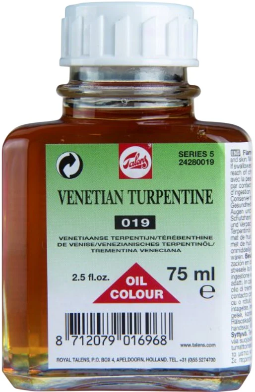 Solvente Trementina Veneciana Nº019 75ml Talents® 16323 [Frasco]