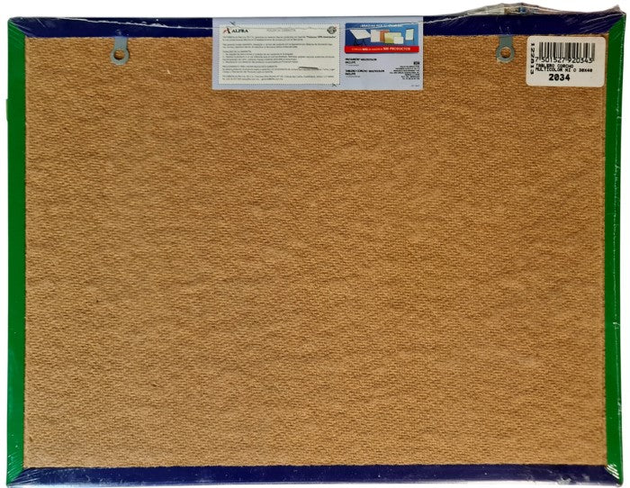 Tablero de Corcho Marco Plástico Multicolor 30×40cm Alfra® 2034 [Pieza] - Image 2