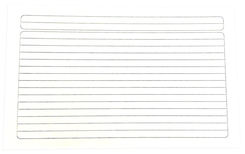 Tarjeta Índice Blanca Rayada  c/100 8-A® [Paquete] - Image 6