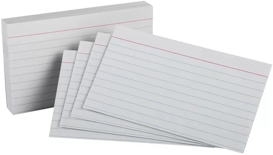 Tarjeta Índice Blanca Rayada  c/100 Oxford® [Paquete] - Image 10