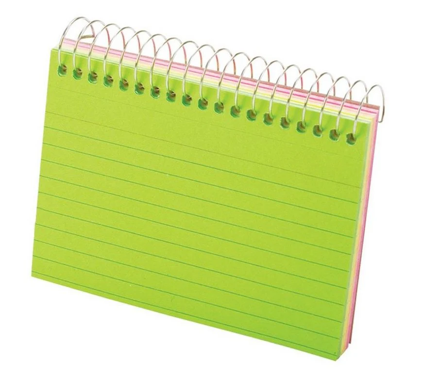Tarjeta Índice Rayada  c/100 Colores Neón(4)  3×5" Oxford® [Paquete] - Image 6
