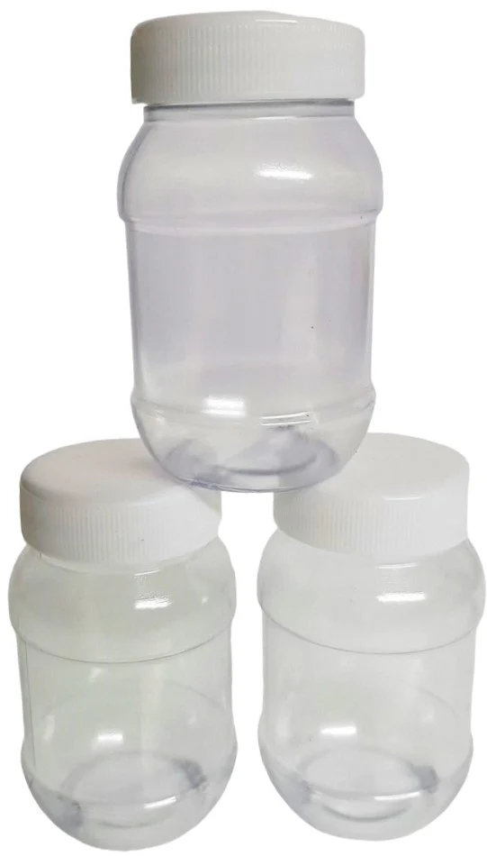 Tarro PET Cilíndrico  Cristal c/Tapa Blanca R-63 Envases® [Tarro] - Image 2