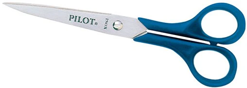 Tijera Costura Acero Troquelado 5" AceroInoxidable Mango ABS Fifa® Pilot® 11-5V [Pieza]