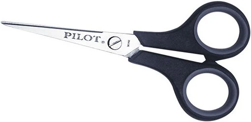 Tijera Costura Acero Troquelado 6¾" AceroInoxidable Soft Grip Fifa® Pilot® 1509V [Pieza]