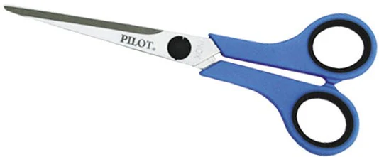 Tijera Multiusos Acero Troquelado 5½" Inoxidable Soft Grip Fifa® Pilot® 14-5.5 [Pieza]