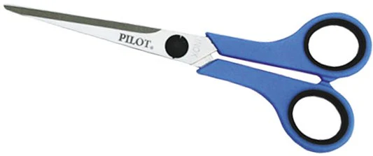Tijera Multiusos Acero Troquelado 6½" Inoxidable Soft Grip Fifa® Pilot® 14-6.5 [Pieza]