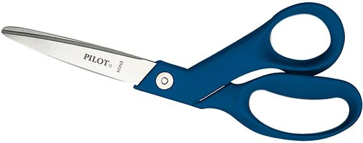 Tijera Multiusos Acero Troquelado 8" Inoxidable Mango ABS Fifa® Pilot® 13-8V [Pieza]