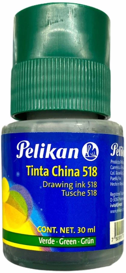 Tinta China  30ml  Frasco  518 Pelikan® [Pieza] - Image 7