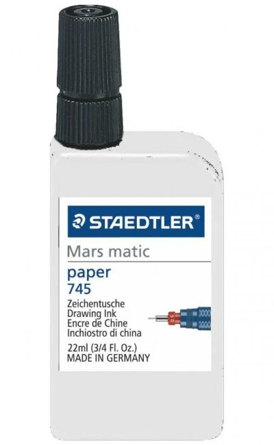 Tinta China p/Estilógrafo  22ml  Frasco Mars® Matic Staedtler® [Pieza] - Image 3
