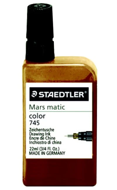 Tinta China p/Estilógrafo  22ml  Frasco Mars® Matic Staedtler® [Pieza] - Image 4