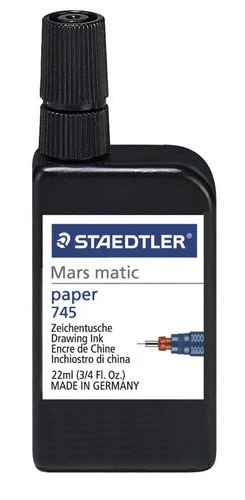 Tinta China p/Estilógrafo  22ml  Frasco Mars® Matic Staedtler® [Pieza] - Image 5