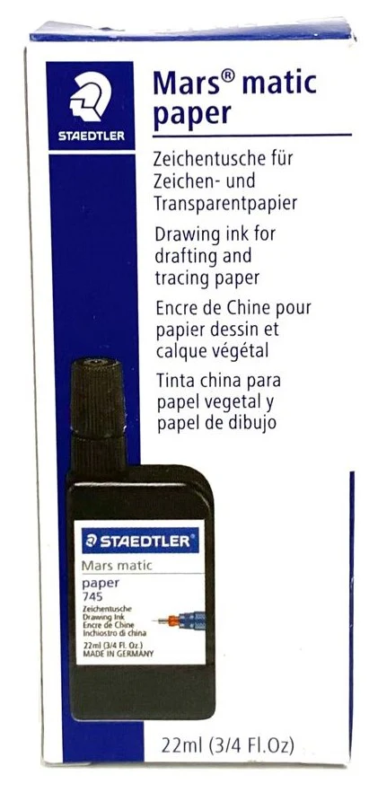 Tinta China p/Estilógrafo  22ml  Frasco Mars® Matic Staedtler® [Pieza] - Image 6