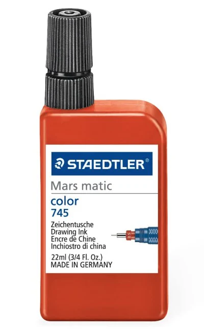 Tinta China p/Estilógrafo  22ml  Frasco Mars® Matic Staedtler® [Pieza] - Image 7