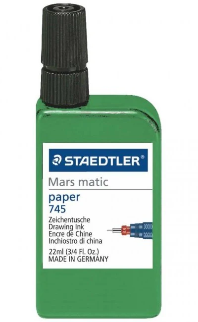 Tinta China p/Estilógrafo  22ml  Frasco Mars® Matic Staedtler® [Pieza] - Image 8