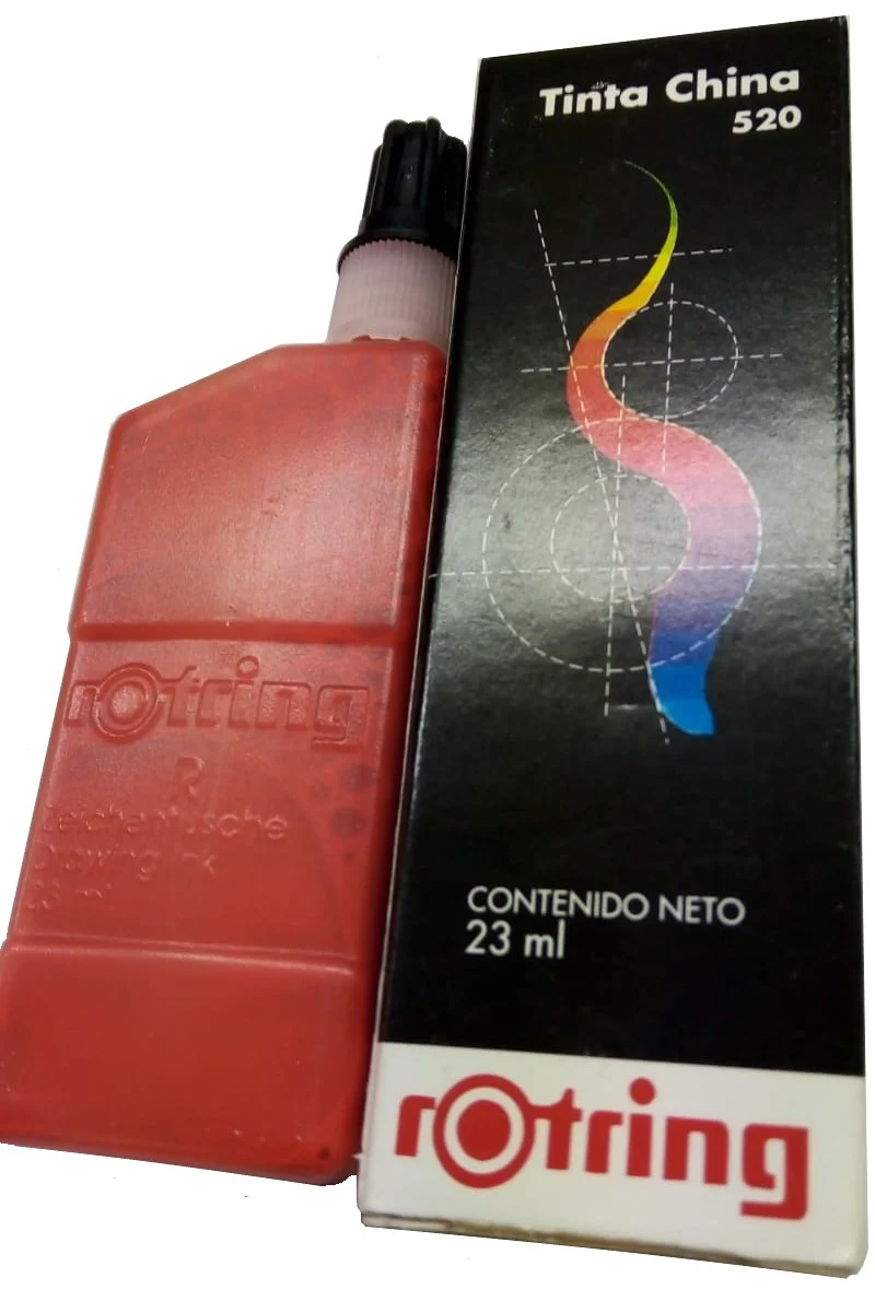 Tinta China p/Estilógrafo  23ml  Frasco  520 Rotring® [Pieza] - Image 7