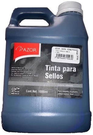 Tinta p/Sellos  1000ml AZOR® [Pieza]