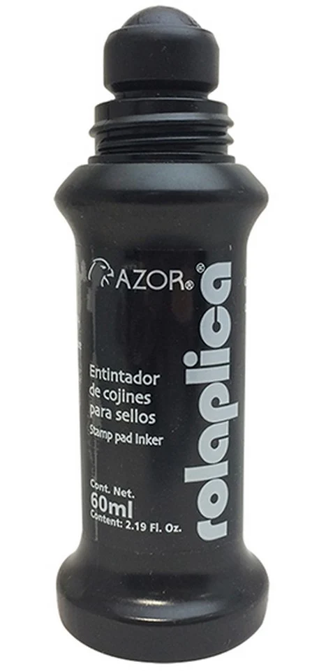Tinta p/Sellos  60ml  Rolaplica AZOR® [Pieza] - Image 4