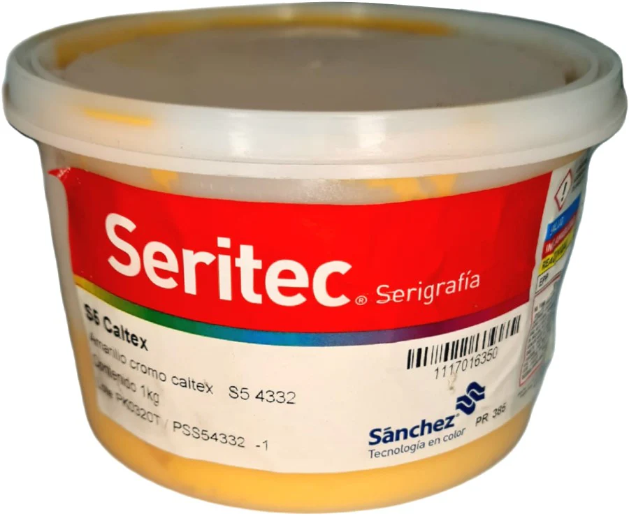 Tinta Serigrafía Caltex Sanchez® [Kilo/Cubeta/Contenedor plástico]