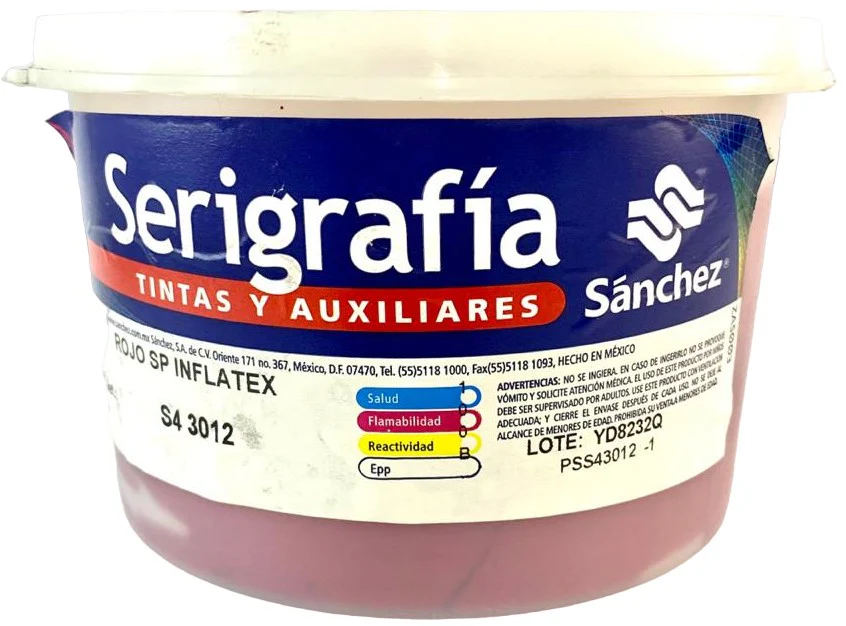 Tinta Serigrafía Inflatex  1kg Sanchez® [Kilo] - Image 6