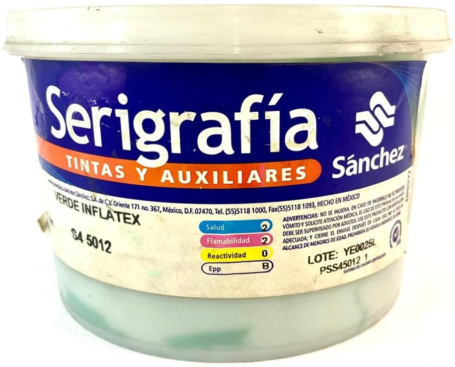 Tinta Serigrafía Inflatex  1kg Sanchez® [Kilo] - Image 7