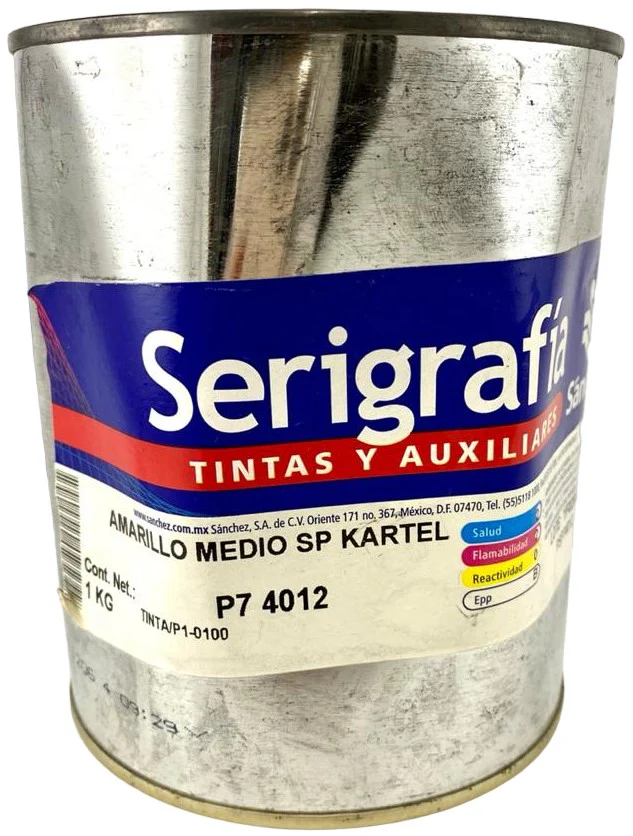 Tinta Serigrafía Kartel Sanchez® [Kilo/Cubeta/Contenedor plástico/Galón] - Image 4